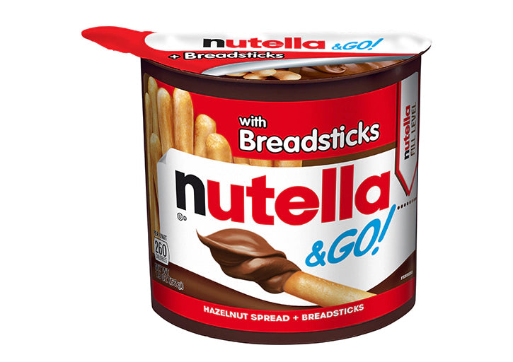 Nutella Hazelnut Spread & Breadsticks (1.9 oz) - Papaya Express