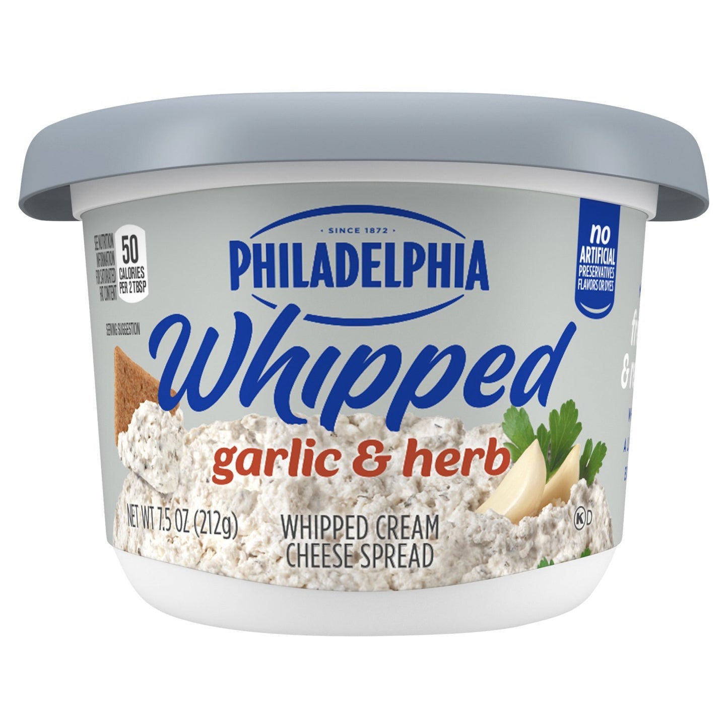 Philadelphia Garlic & Herb Cream Cheese (7.5oz) - Papaya Express