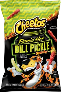 Cheetos Flamin' Hot Dill Pickle Flavored Chips (8.5 oz) - Papaya Express