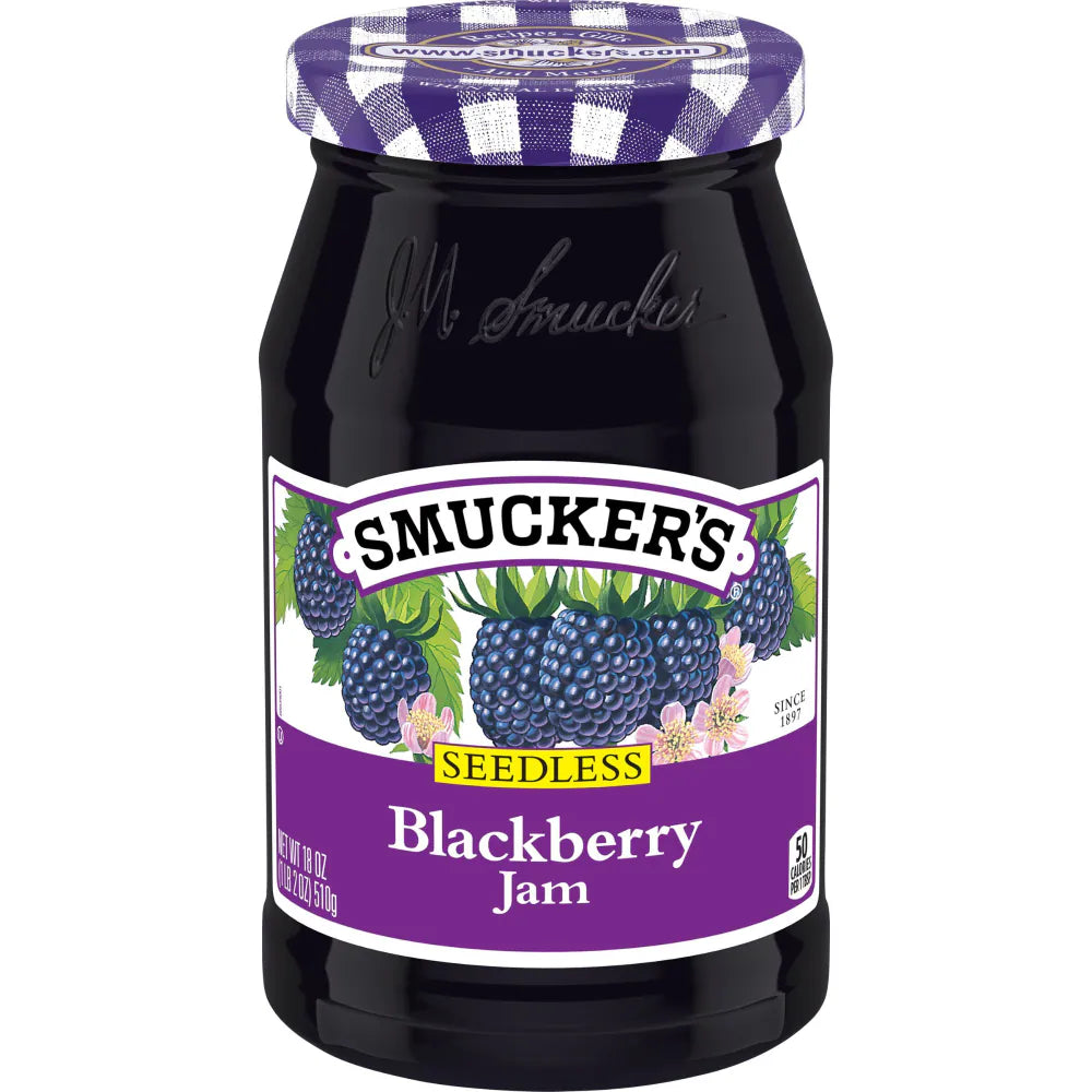 Smucker's Blackberry Jam (18 oz) - Papaya Express