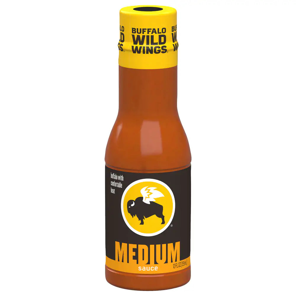 Buffalo Wings Medium Buffalo Sauce (12 oz) - Papaya Express
