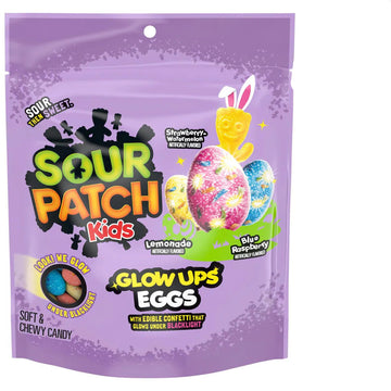 Sour Patch Kids Glow Ups Candy (8.4 oz) - Papaya Express