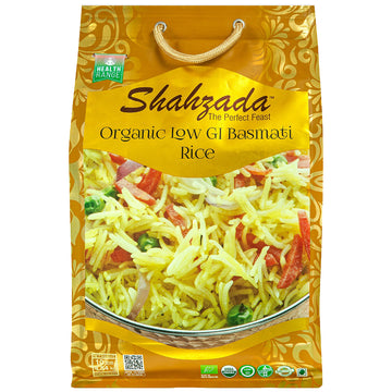 Shahzada Organic Low GI Basmati Rice (10 lb.) - Papaya Express