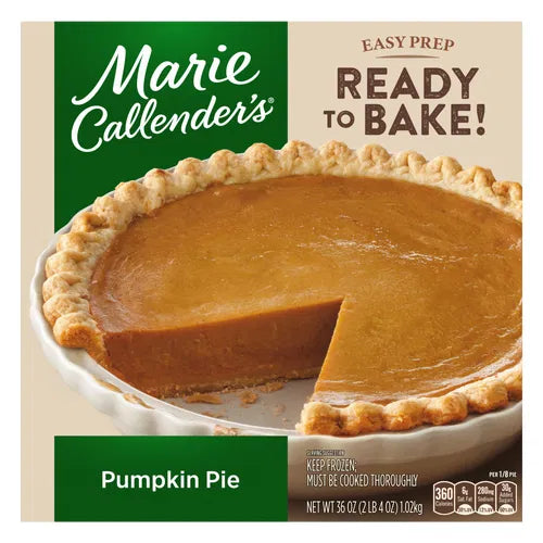 Marie Callender's Pumpkin Pie (36oz)