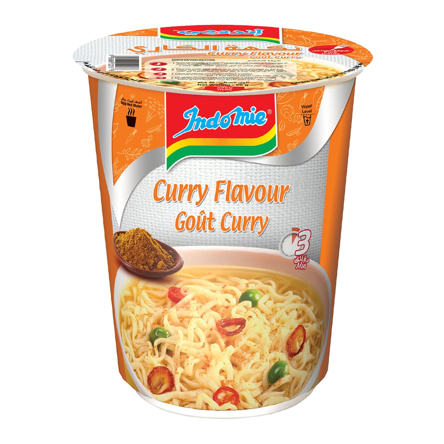 Indomie Curry Noodles -Cup (60G)