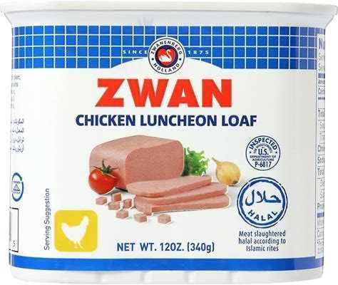 ZWAN CHICKEN LUNCHEON LOAF (12OZ) - Papaya Express