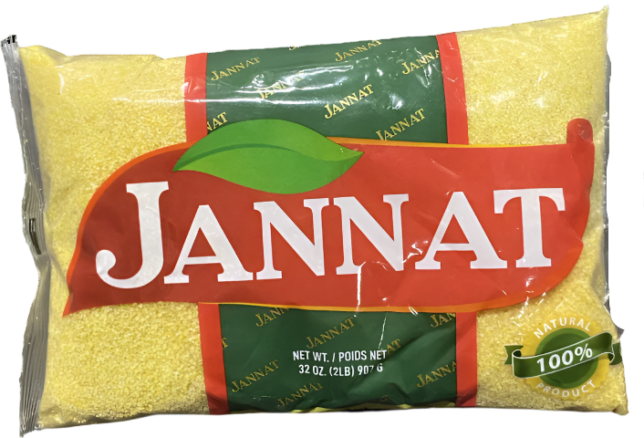 Jannat Yellow BUlgur #1 2LB - Papaya Express