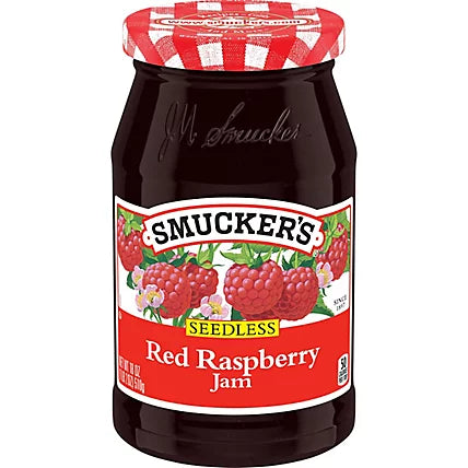 Smucker's Red Raspberry Jam (18 oz) - Papaya Express