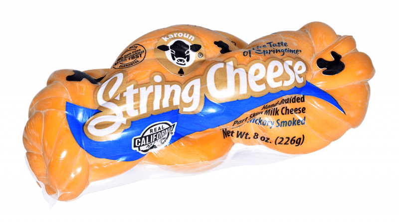 Karoun String Cheese Natural Hickory Smoked (226 g) - Papaya Express