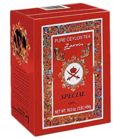 Zarrin Pure Ceylon Tea (1lb) - Papaya Express