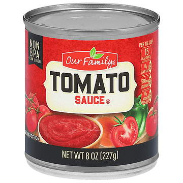 Our Family Tomato Sauce (8 oz) - Papaya Express