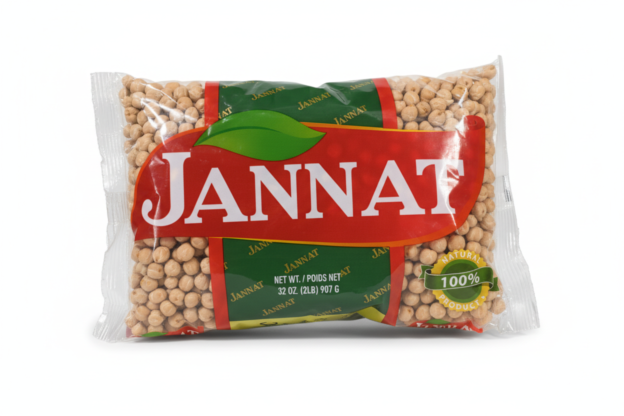 Jannat Turkish Chickpeas (2LB) - Papaya Express