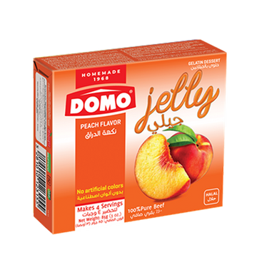 Domo Jelly Peach (85g) - Papaya Express
