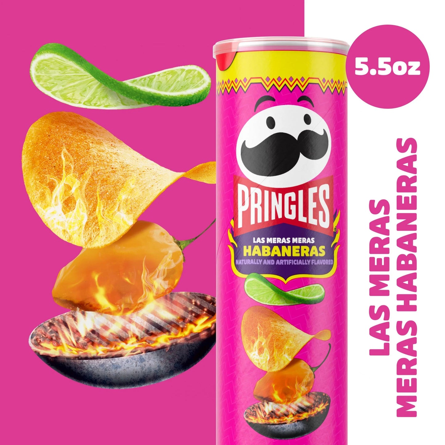 Pringles Habaneras (5.5OZ) - Papaya Express
