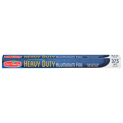 Our Family Heavy Duty Aluminum Foil (37.5 Sq.Ft) - Papaya Express