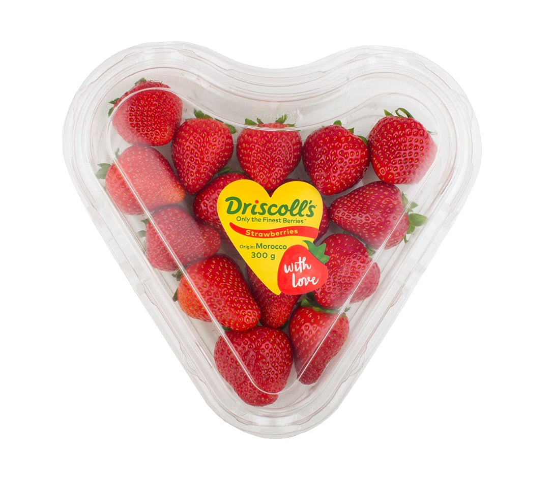 Strawberries Heart Shape (8OZ)