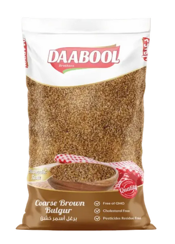 DAABOOL COARSE BROWN BULGUR (900G) - Papaya Express