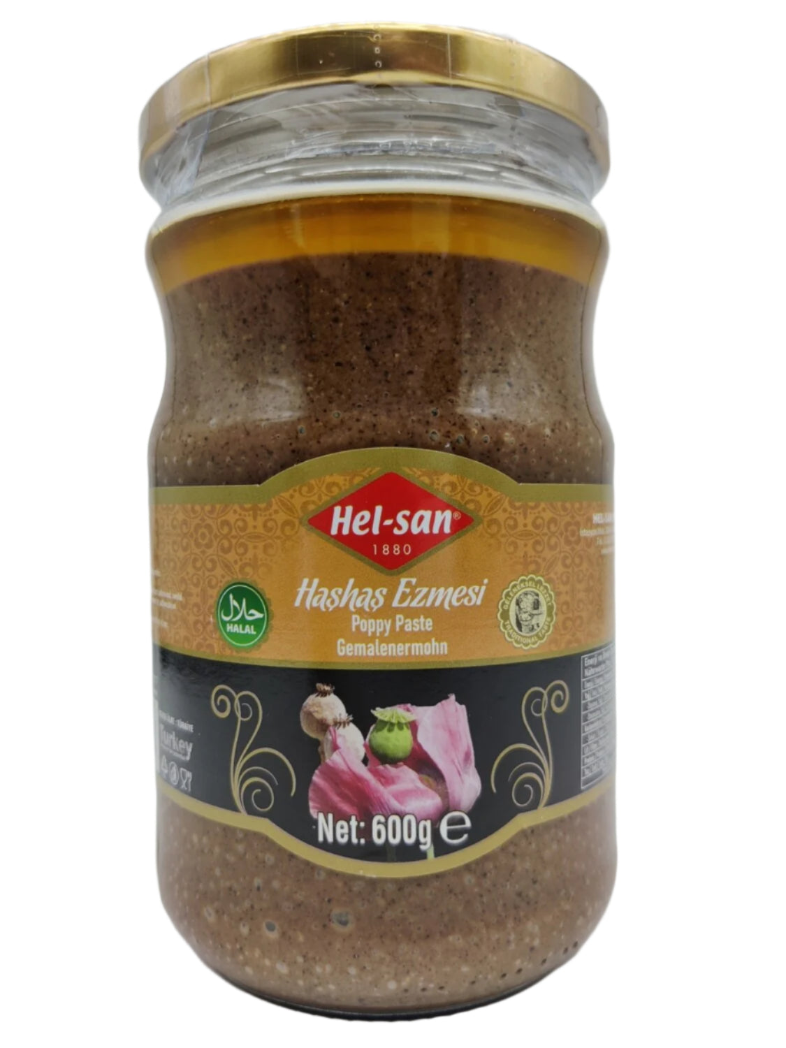 Helsan Poppy Paste (600 G) - Papaya Express