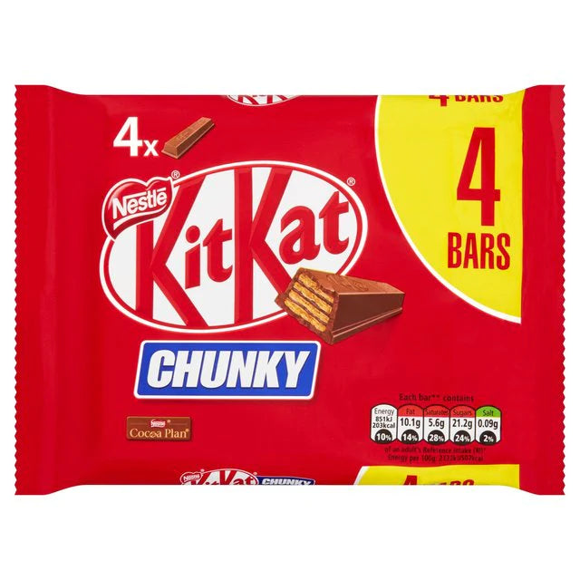Kitkat Chunky 4 Bars (128 g) - Papaya Express