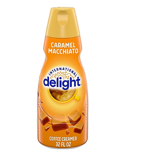 Delight Coffee Creamer Caramel Macchiato (32 oz) - Papaya Express