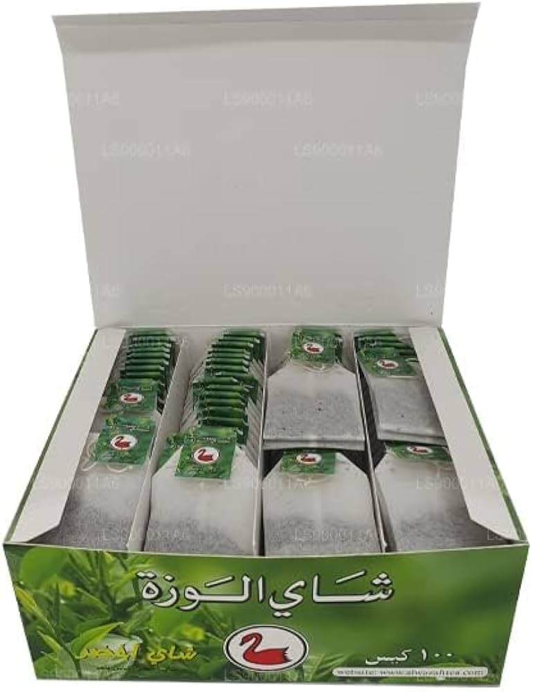Alwazeh Green Tea (100 Pcs) - Papaya Express