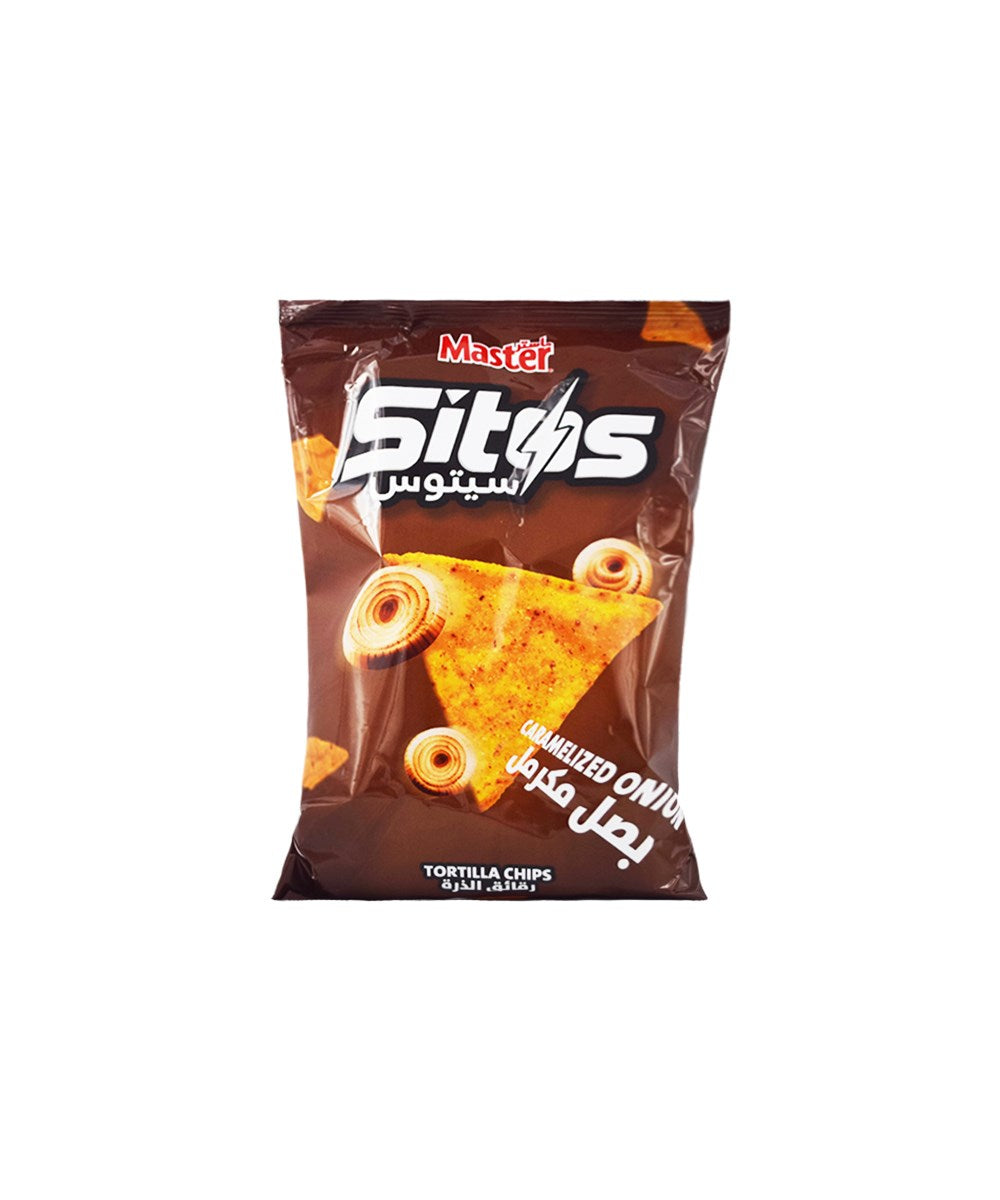 Master Sitos Caramelized Onions Chips (60g) - Papaya Express