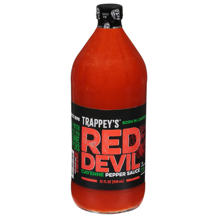 Trappey's Red Devil Cayenne Pepper Sauce (32 oz) - Papaya Express