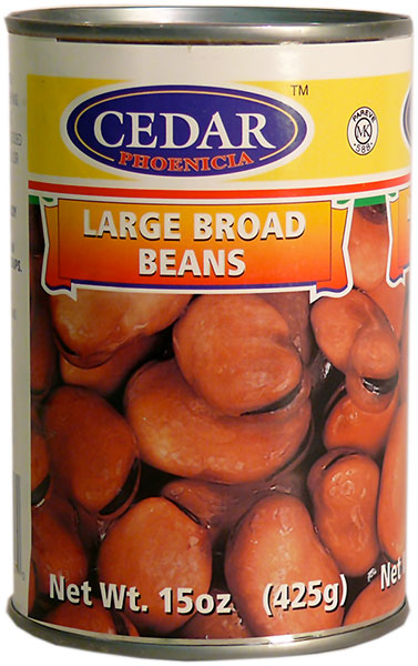 Cedar Large Broad Beans (15 OZ) - Papaya Express