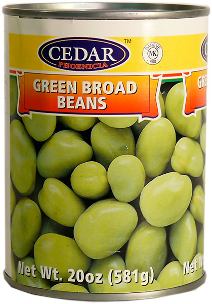 Cedar Green Broad Beans (20 oz) - Papaya Express