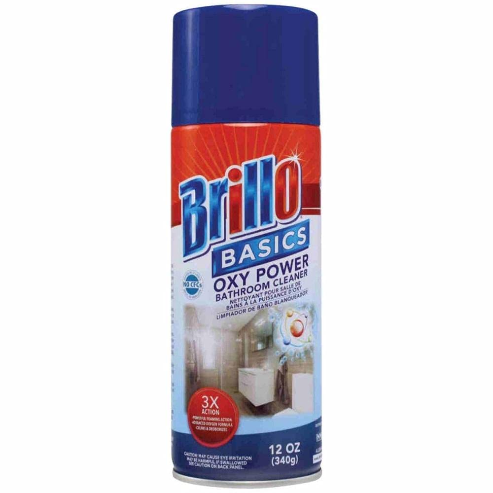 Brillo Basics Oxy Power Bathroom Cleaner (12 oz) - Papaya Express