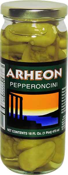 Arheon Pepperoncini (16 oz) - Papaya Express