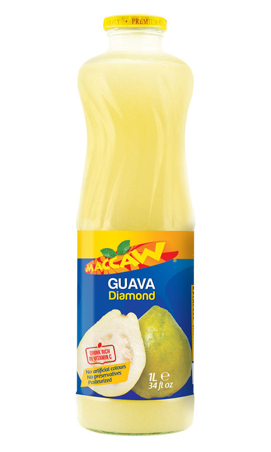 Maccaw Guava Glass (1L) - Papaya Express