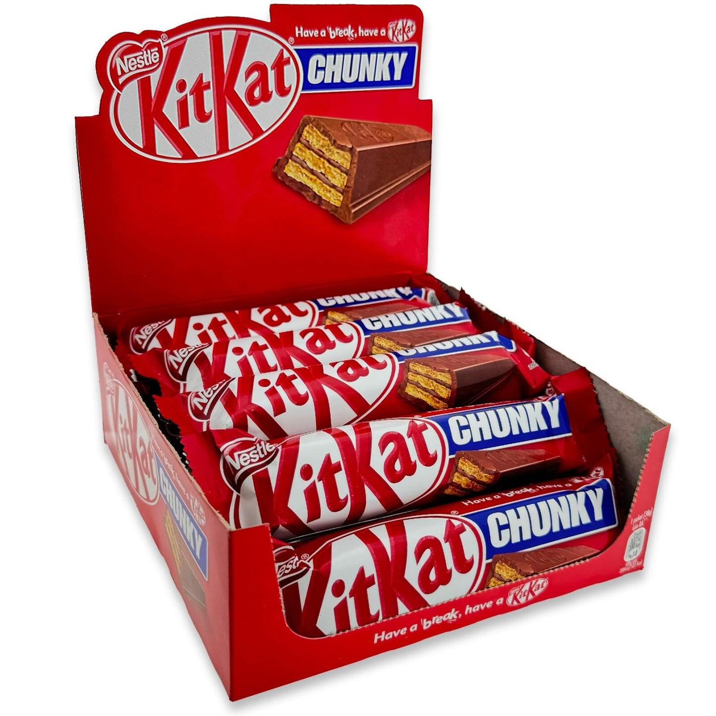 Kit Kat Chunky Chocolate 24 Bars Box