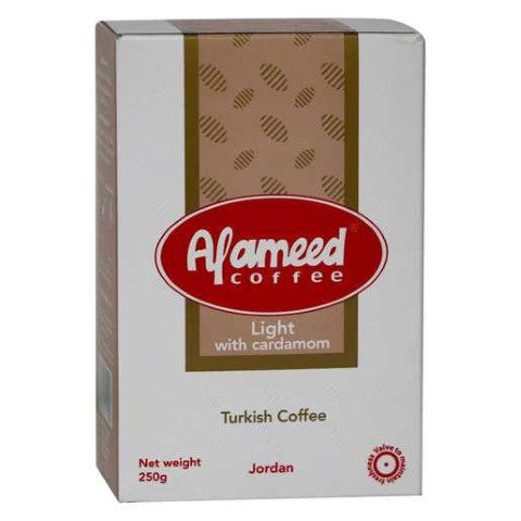 ALAMEED COFFEE LIGHT W/ CARDAMOM (8OZ) - Papaya Express