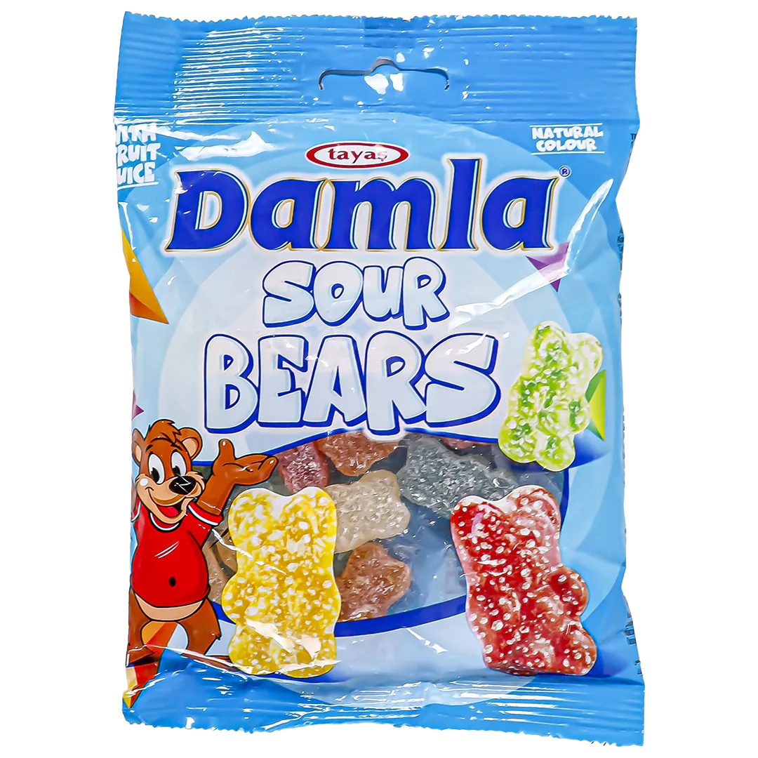 Damla Sour Bear Gummies (80g)