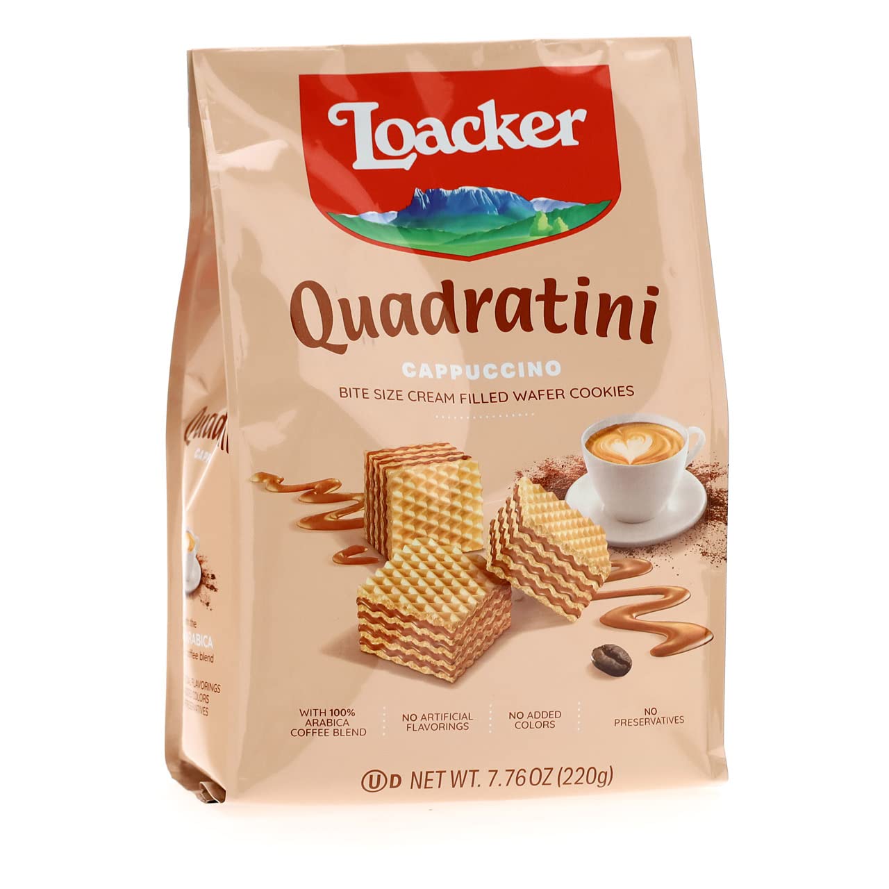 Loacker Quadratini Cappuc.(7.76 OZ) - Papaya Express