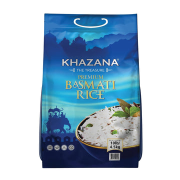 Khazana Premium Basmati Rice (10 Lb.) - Papaya Express