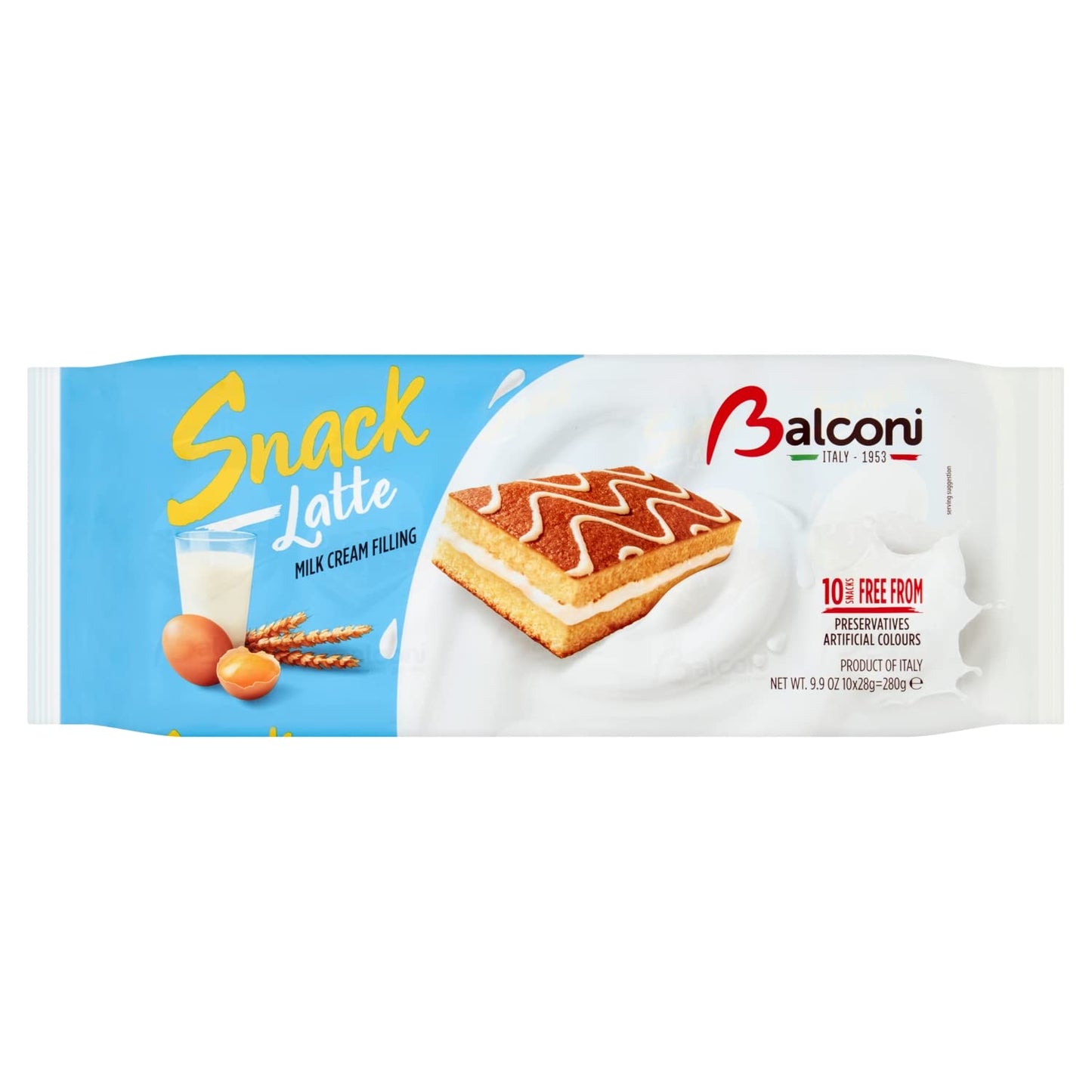Balconi Snack a Latte (10CT)