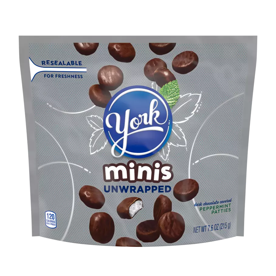 York Minis Unwrapped (7.6oz) - Papaya Express