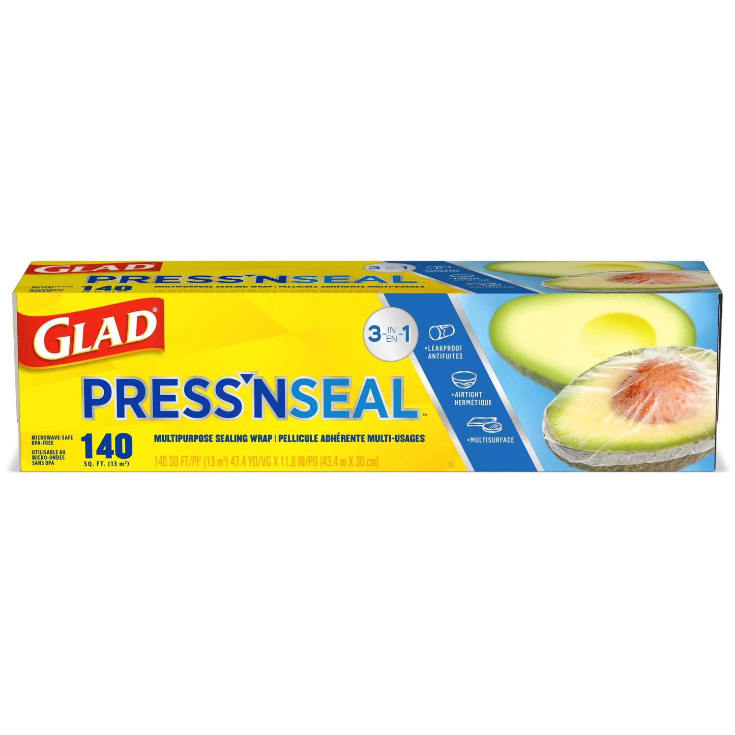 Glad Press'n Seal (140 sqft) - Papaya Express