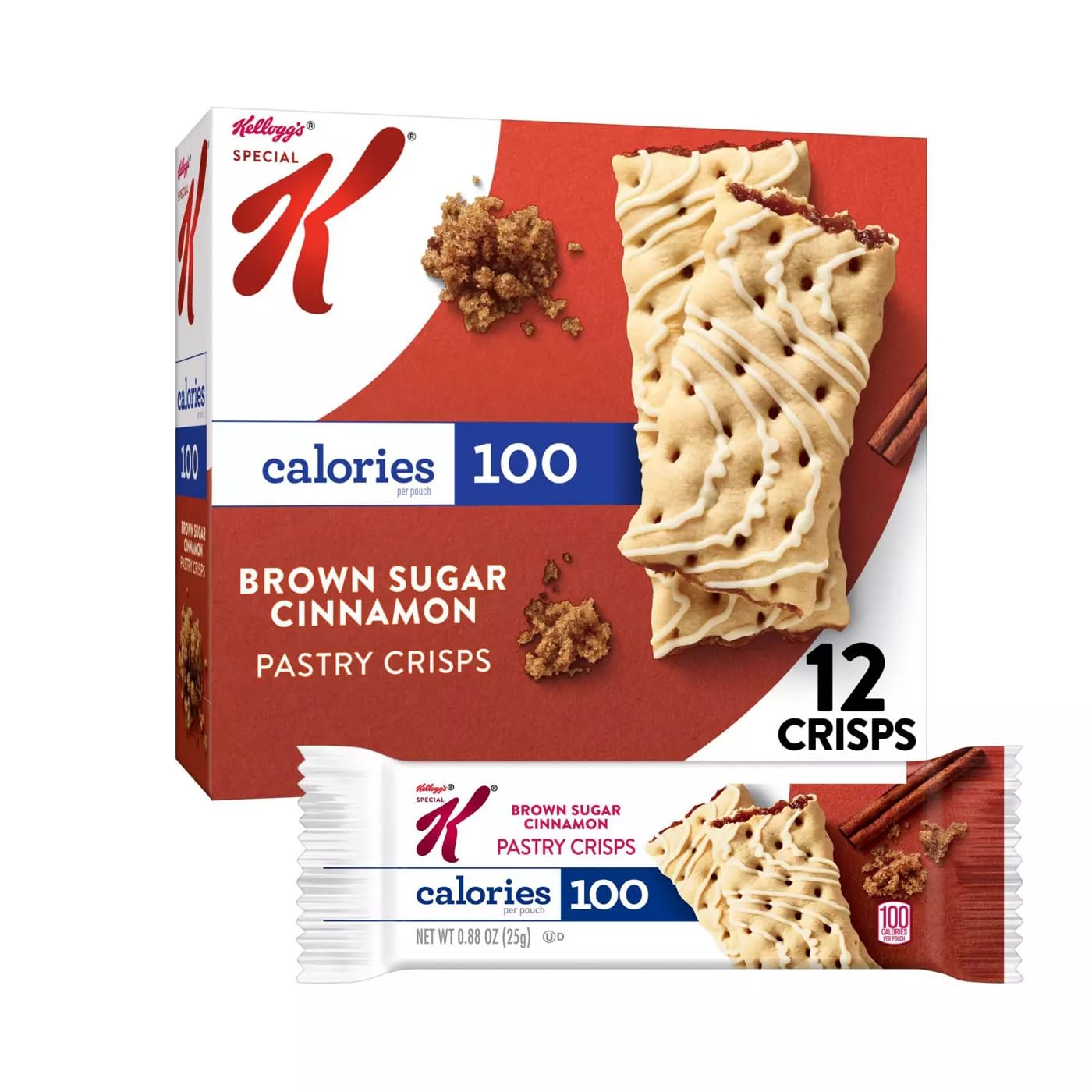 Special K Brown Sugar Cinnamon Pastry Crisps (12CT) - Papaya Express