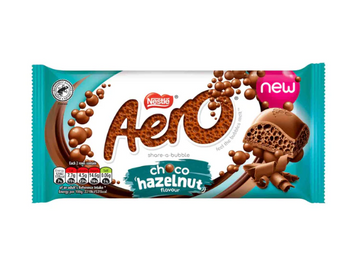 NESTLE AERO HAZELNUT BLOCK (90G) - Papaya Express