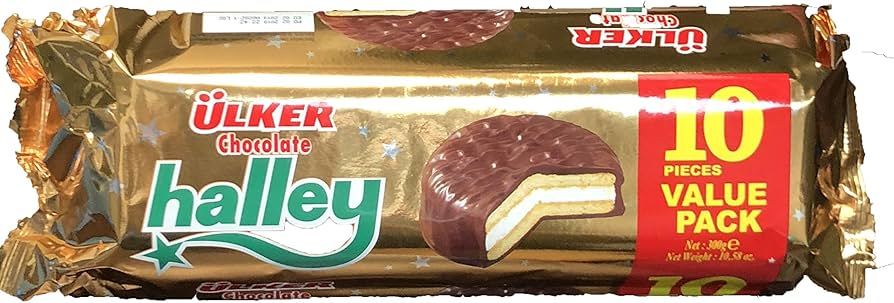 Ulker Chocolate Halley (10 ct) - Papaya Express