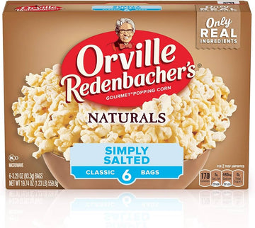 Orville Redenbacher's Naturals Simply Salted Flavor (6-Ct ) - Papaya Express