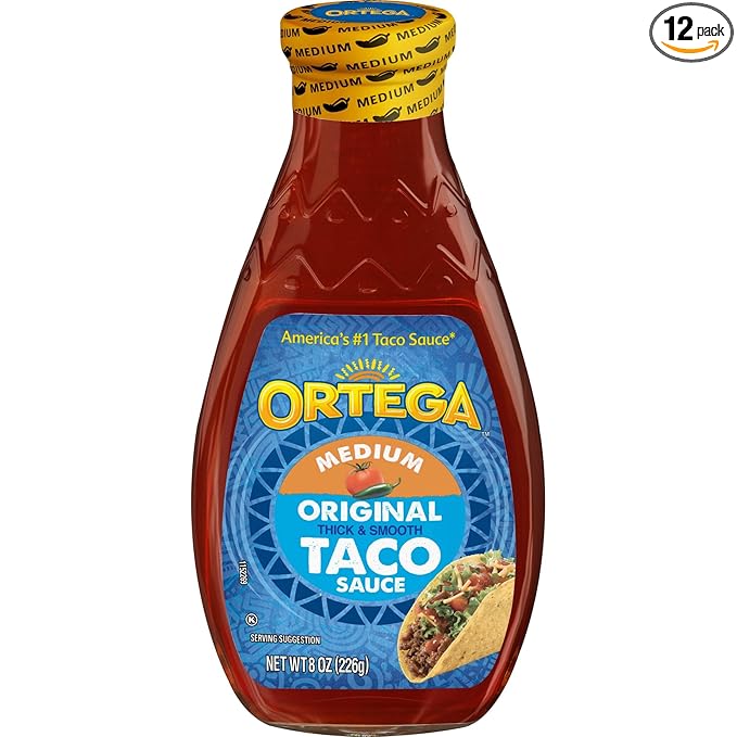 Ortega Medium Taco Sauce (8 OZ) - Papaya Express