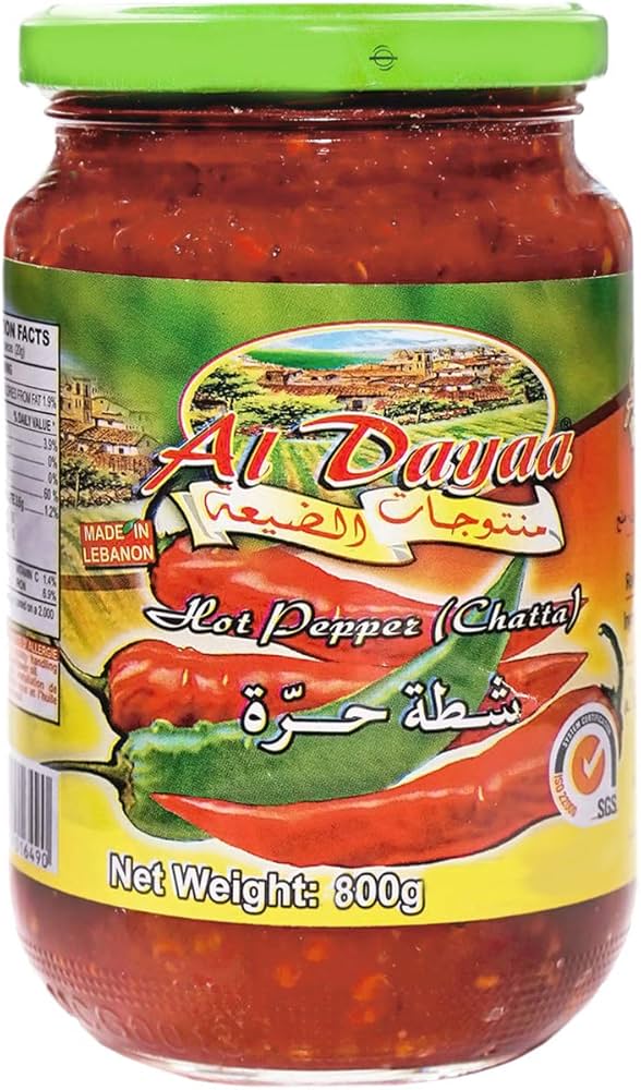Al Dayaa Hot Pepper Chatta (800G) - Papaya Express
