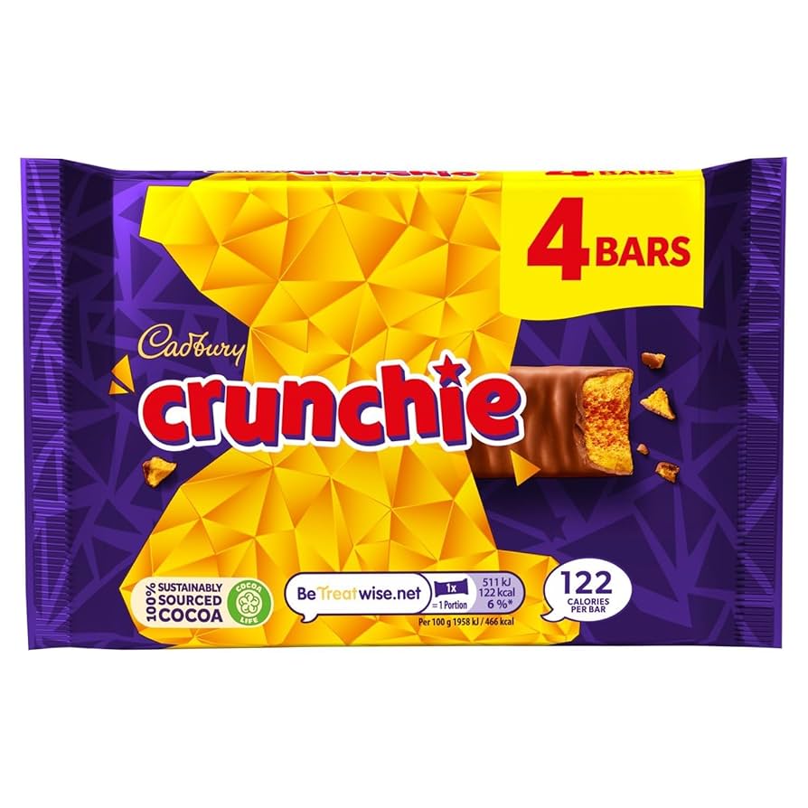 Cadbury Crunchie (4 Pack) - Papaya Express