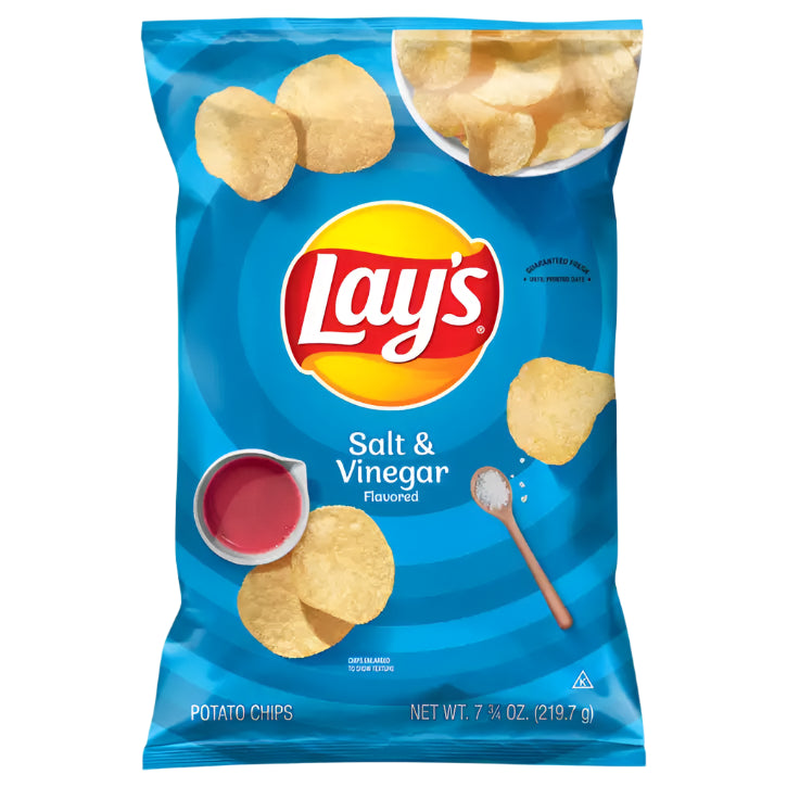 Lay's Salt & Vinegar (219.7g) - Papaya Express