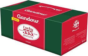 Gandour 555 Lucky Biscuits (520g) - Papaya Express