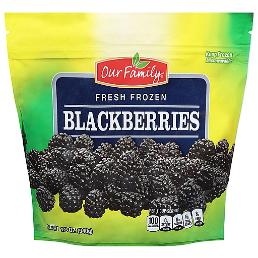 Our Family Frozen Blackberry (453g) - Papaya Express
